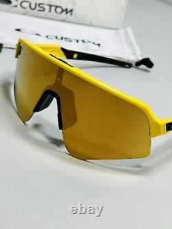 New Oakley Sutro Lite Sweep Sunglasses 24k Gold Lens TDF Gold Frame New Release