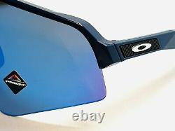 New Oakley Sutro Lite Sweep Sunglasses Matte Navy Prizm Sapphire Lens Blue NEW