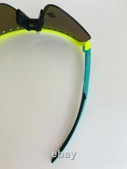 New Oakley Sutro Lite Sweep Sunglasses Tennis Ball Yellow with Prizm Ruby Lens