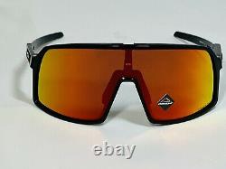 New Oakley Sutro S Sunglasses Polished Black Prizm Ruby Lens SMALLER Version