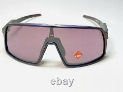New Oakley Sutro Sunglasses Green Purple Shift Frame Prizm Road Black Lens Rare