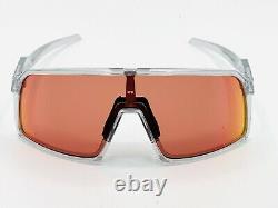 New Oakley Sutro Sunglasses Rediscover Space Dust Clear Frame -prizm Peach Lens