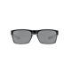 New Oakley Twoface Sunglasses Oo9189-01 Polished Black Iridium Polarized Lens