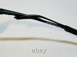 New Oakley Wire Tap 2.0 Sunglasses Satin Black Metal Frame Prizm Sapphire Lens