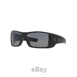 New Original Oakley Batwolf Sunglasses OO9101-04 Matte Black Grey Polarized Lens
