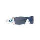 New Original Oakley Batwolf Sunglasses Oo9101-07 Polished Clear Ice Iridium Lens