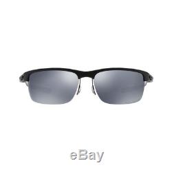 New Original Oakley Carbon Blade Sunglasses OO9174-03 Black Iridium Polarized