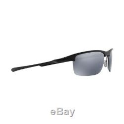 New Original Oakley Carbon Blade Sunglasses OO9174-03 Black Iridium Polarized