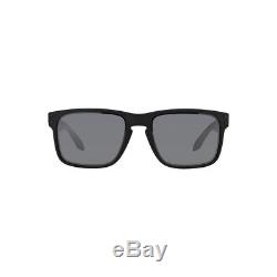 New Original Oakley Holbrook Sunglasses OO9102-63 Matte Black Iridium Lens NIB