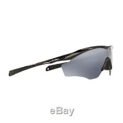 New Original Oakley M2 Frame XL Sunglasses OO9343-09 Black Iridium Polarized