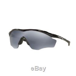 New Original Oakley M2 Frame XL Sunglasses OO9343-09 Black Iridium Polarized