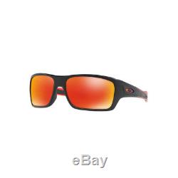 New Original Oakley Turbine Sunglasses OO9263-37 Prizm Ruby Lens NIB For Men