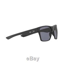 New Original Oakley TwoFace XL Sunglasses OO9350-03 Square Frame Grey Lens NIB