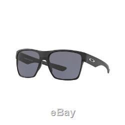 New Original Oakley TwoFace XL Sunglasses OO9350-03 Square Frame Grey Lens NIB