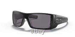 OAKLEY BATWOLF OO 9101-35 Matte Black / Grey Polarized Sunglasses