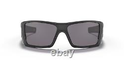 OAKLEY BATWOLF OO 9101-35 Matte Black / Grey Polarized Sunglasses