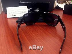 Oakley Dispatch 2 Sunglasses Black Gloss Frame Grey Lens Oo9150-30 Authentic