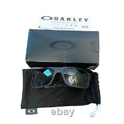 OAKLEY Drop Point Sunglasses Matte Black/Grey Men's OO9367 NEW