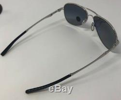 OAKLEY ELMONT M chrome/grey gradient POLARIZED sunglasses OO4119-0258