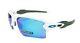 Oakley Flak 2.0 Xl Sunglasses Oo9188-94 Polished White With Prizm Sapphire Lens