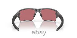 OAKLEY FLAK 2.0 XL Sunglasses OO9188-B259 Steel COLOR Frame With PRIZM Dark Golf