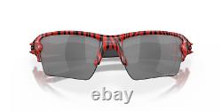 OAKLEY FLAK 2.0 XL Sunglasses OO9188-H259 Red Tiger Frame With PRIZM Black Lens