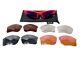 Oakley Flak Jacket 1.0 Sunglasses Red Frames With 5 Different Lenses