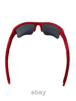 OAKLEY FLAK JACKET 1.0 Sunglasses Red Frames with 5 Different Lenses