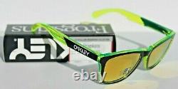 OAKLEY Frogskins Sunglasses Translucent Retina Burn/24K Iridium OO9013 NEW