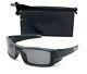 Oakley Gascan Oo9014-b9 Distressed Black / Prizm Grey Polarized 60mm Sunglasses