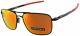 Oakley Gauge 6 Sunglasses Oo 6038-04 57 Prizm Ruby Polarized + Titanium Frame