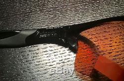 OAKLEY HALF JACKET 2.0 XL OO9154-49 Polished Black Prizm Golf Sunglasses NEW