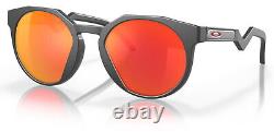 OAKLEY HSTN OO9464-0350 Matte Carbon/Prizm Ruby 50-21-140 Authentic Sunglasses
