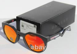 OAKLEY HSTN Sunglasses Matte Carbon/Prizm Ruby OO9464-0350 RARE