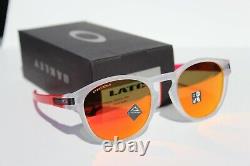 OAKLEY Latch Sunglasses Crystal Pop/Prizm Ruby NEW OO9265-4753 $163