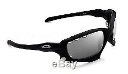 Oakley Mens Jawbone Sunglasses 04-207 Matte Black Iridium Vented New