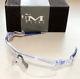 Oakley Mumbo M Frame Crystal Blue Frame With Strike Clear Lens Sunglasses