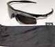 Oakley M Frame Matte Black With Polarized Black Iridium Hybrid Lens Sunglasses