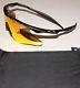 Oakley M Frame Matte Black With Vented Fire Iridium Heater Lens Sunglasses