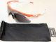 Oakley M Frame Team Orange With Black Iridium Heater Sunglasses New