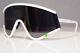 Oakley Mens Boxed Sunglasses White Shield Heritage Eyeshade Oo 9259 04 24907