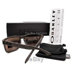 OAKLEY OO9102-B7 HOLBROOK Sunglasses Woodgrain Prizm Daily Polarized 57mm