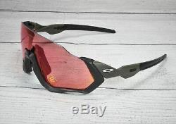 OAKLEY OO9401 17 Flight Jacket Steel Prizm Trail Torch 37 mm Men's Sunglasses