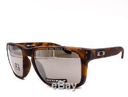 OAKLEY OO9417 0259 HOLBROOK XL Sunglasses Matte Tortoise Prizm Black Polarized
