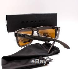 OAKLEY OO9417 0659 HOLBROOK XL Sunglasses Woodgrain Prizm Tungsten Polarized