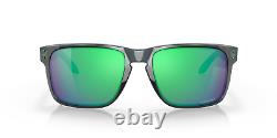 OAKLEY OO9417-1459 HOLBROOK XL Crystal Black/Prizm Jade Lens Sunglasses