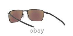 OAKLEY OO 4142-1658 Ejector Satin Black / Prizm Sapphire Polarized Sunglasses