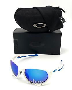 OAKLEY PLAZMA (A) OO9019-16 Matte White / Prizm Sapphire 59mm Sunglasses