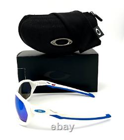 OAKLEY PLAZMA (A) OO9019-16 Matte White / Prizm Sapphire 59mm Sunglasses