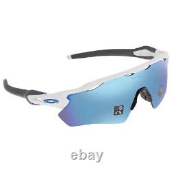 OAKLEY RADAR EV PATH OO9208-73 Polished White / Prizm Sapphire Sunglasses NWT